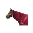 Picture of BACK ON TRACK EQUINE MESH RUG DELUXE with HOOD WINE RED - 78in