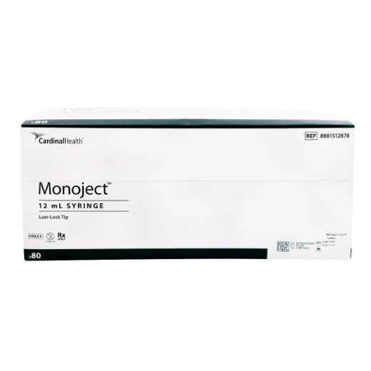 Picture of SYRINGE MONO 12cc LUER-LOCK TIP RIGID PACK- 80s