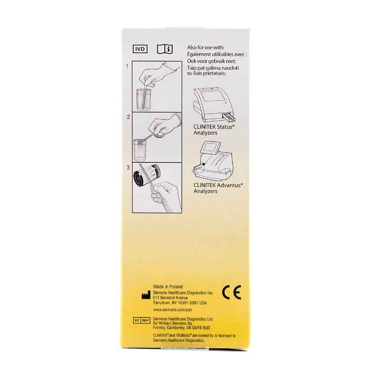 Picture of MULTISTIX 10 SG urinary test strip - 100`s