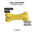 Picture of TOY DOG PLAYOLOGY DUAL LAYER BONE Chicken Flavor - Large