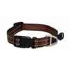 Picture of COLLAR ROGZ UTILITY FIREFLY Chocolate - 3/8in x 6-8.5in