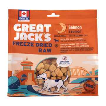 Picture of TREAT GREAT JACKS FREEZE DRIED RAW Salmon - 198g(d)