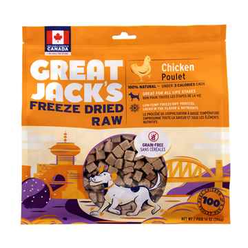 Picture of TREAT GREAT JACKS FREEZE DRIED RAW Chicken - 396g