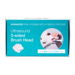 Picture of MIRA PET ULTRASOUND TOOTH BRUSH 3 sided Brush Head- 2/pk