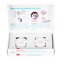 Picture of MIRA PET ULTRASOUND TOOTH BRUSH 3 sided Brush Head- 2/pk