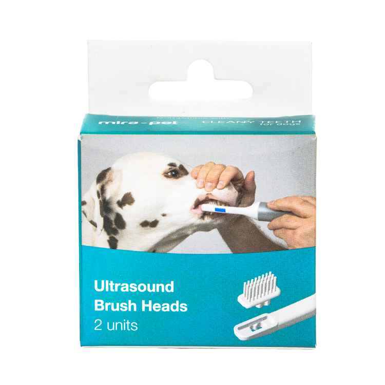 Picture of MIRA PET ULTRASOUND TOOTHBRUSH Brush Head - 2/pk