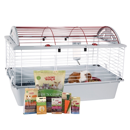 Picture of CAGE LIVING WORLD DELUXE GUINEA PIG STARTER KIT