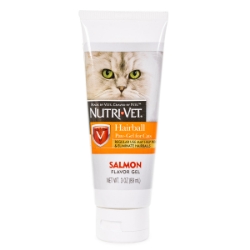 Picture of NUTRI-VET HAIRBALL PAW GEL Salmon Flavor - 3oz / 89ml
