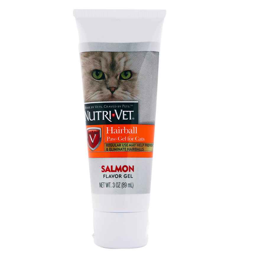 Picture of NUTRI-VET HAIRBALL PAW GEL Salmon Flavor - 3oz / 89ml