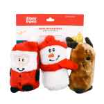 Picture of XMAS HOLIDAY CANINE ZIPPYPAWS Holiday Squeakie Buddies - 3/pk 