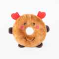 Picture of XMAS HOLIDAY CANINE ZIPPYPAWS Holiday Donutz Buddies - Reindeer