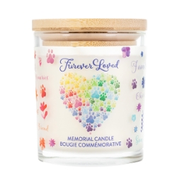 Picture of CANDLE PET HOUSE  One Fur All Furever Loved Memorial  - 8.5oz