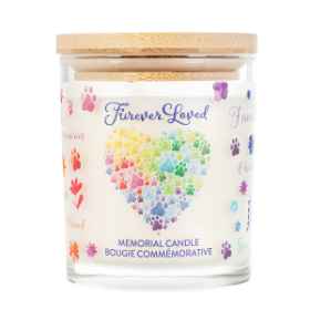 Show details for CANDLE PET HOUSE  One Fur All Furever Loved Memorial  - 8.5oz Picture of CANDLE PET HOUSE  One Fur All Furever Loved Memorial  - 8.5oz