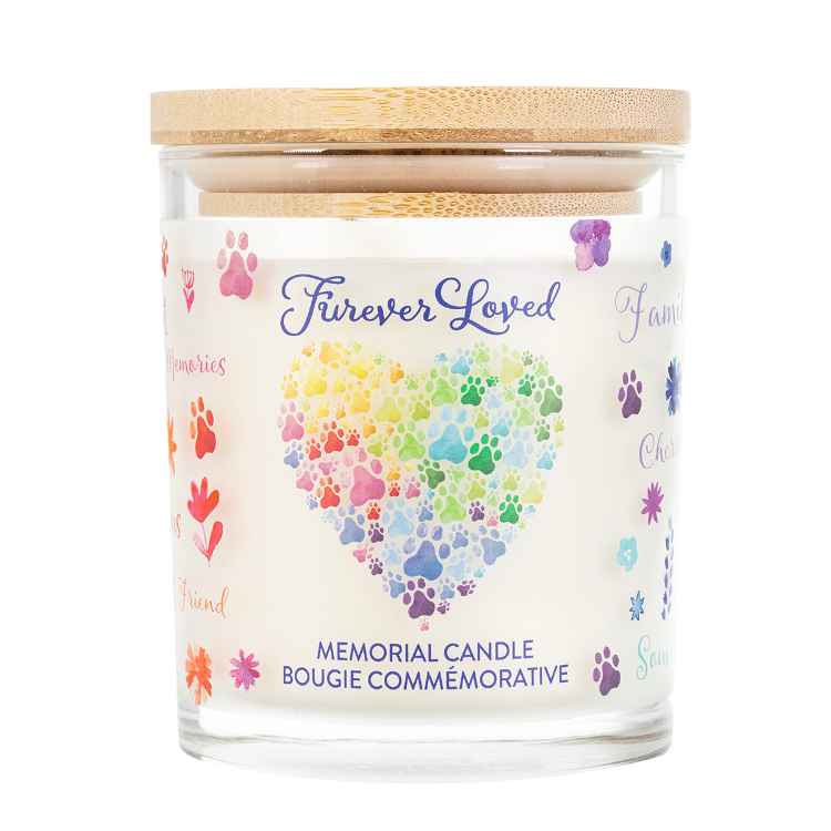 Picture of CANDLE PET HOUSE  One Fur All Furever Loved Memorial  - 8.5oz