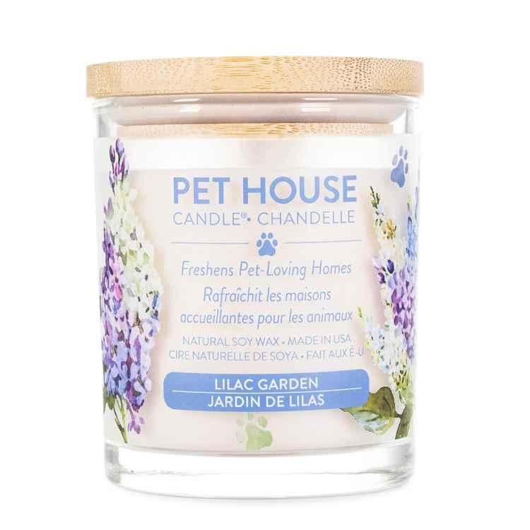 Picture of CANDLE PET HOUSE  One Fur All Lilac Garden  - 8.5oz