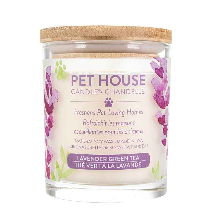 Picture of CANDLE PET HOUSE  One Fur All Lavender Green Tea  - 8.5oz