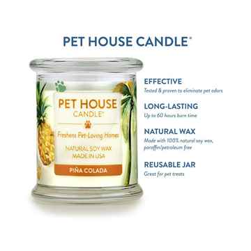 Picture of CANDLE PET HOUSE  One Fur All Pina Colada - 8.5oz