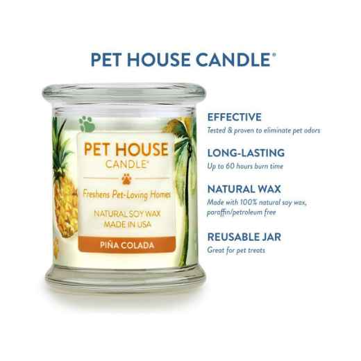 Picture of CANDLE PET HOUSE  One Fur All Pina Colada - 8.5oz