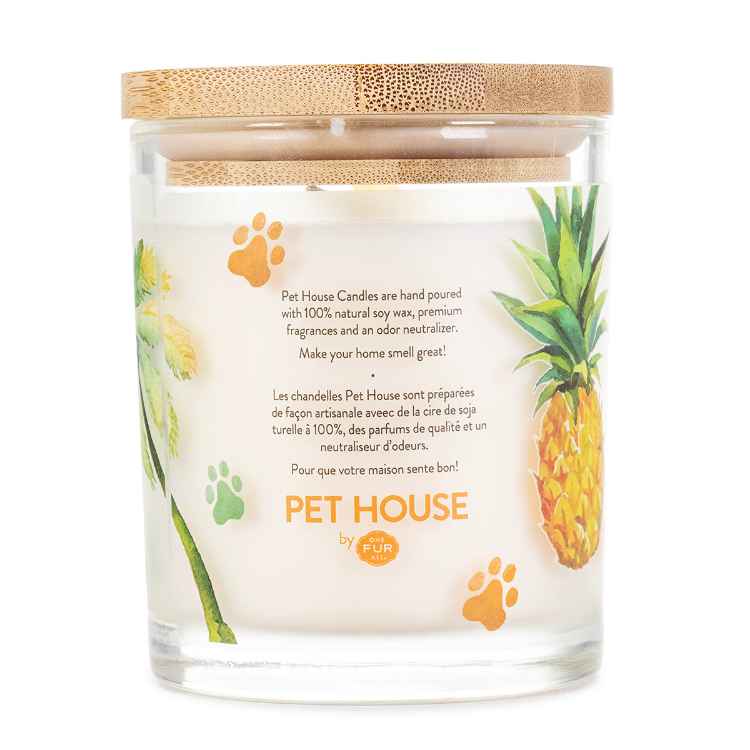 Picture of CANDLE PET HOUSE  One Fur All Pina Colada - 8.5oz