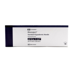 Picture of NEEDLE MONO 22g x 1 1/2in PL HUB - 100`s