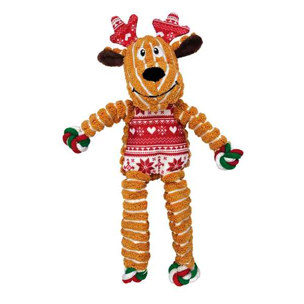 Picture of XMAS HOLIDAY CANINE KONG HOLIDAY Floppy Knots Reindeer - Sm/Medium