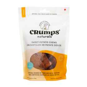 Show details for CRUMPS NATURALS SWEET POTATO CHEWS - 5.6oz/160g Picture of CRUMPS NATURALS SWEET POTATO CHEWS - 5.6oz/160g