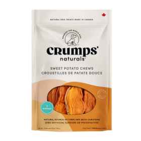 Show details for CRUMPS NATURALS SWEET POTATO CHEWS - 11.6oz/330g Picture of CRUMPS NATURALS SWEET POTATO CHEWS - 11.6oz/330g