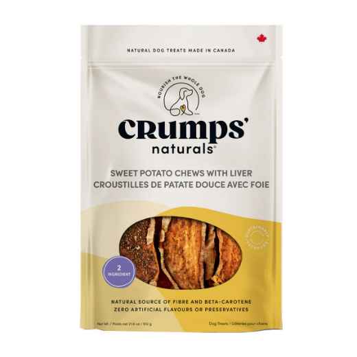 Picture of CRUMPS NATURALS SWEET POTATO & LIVER CHEWS - 21.6oz / 612g