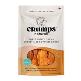 Show details for CRUMPS NATURALS SWEET POTATO CHEWS - 21.6oz / 612g Picture of CRUMPS NATURALS SWEET POTATO CHEWS - 21.6oz / 612g