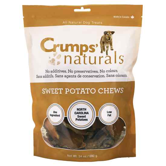 Picture of CRUMPS NATURALS SWEET POTATO CHEWS - 21.6oz / 612g