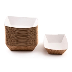 Picture of Food Tray Bowl Disposable(J0974a)5in X 4in X 1.5in - 1000/Cs