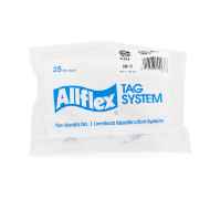 Picture of ALLFLEX BUTTON GLOBAL SMALL MALE WHITE - 25/bag