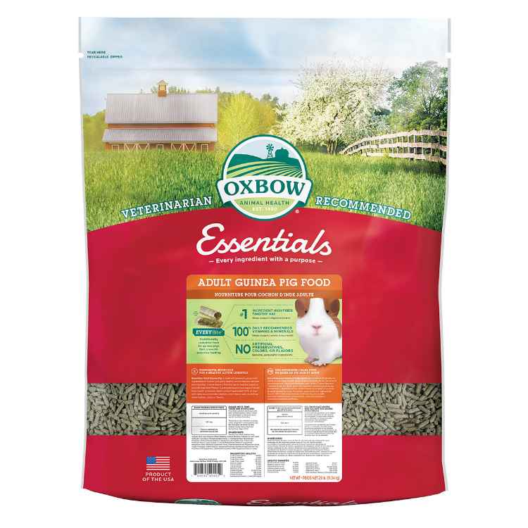 Picture of OXBOW ESSENTIALS ADULT GUINEA PIG  FOOD - 25lb/11.34kg