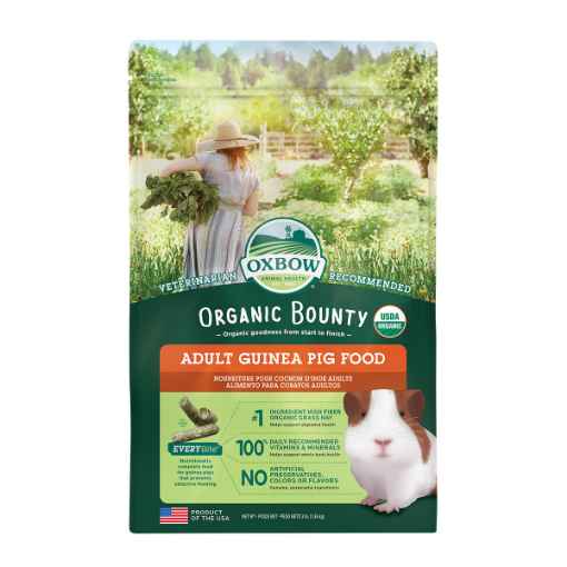 Picture of OXBOW ORGANIC BOUNTY ADULT GUINEA PIG FOOD - 1.36kg/3lb