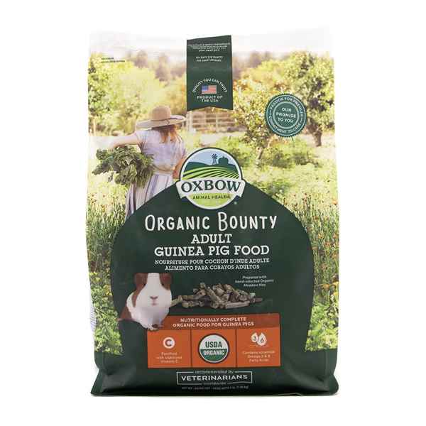 Picture of OXBOW ORGANIC BOUNTY ADULT GUINEA PIG FOOD - 1.36kg/3lb