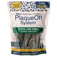 Picture of TREAT PLAQUEOFF DENTAL BONES Vegetable Fusion - 17oz / 482g