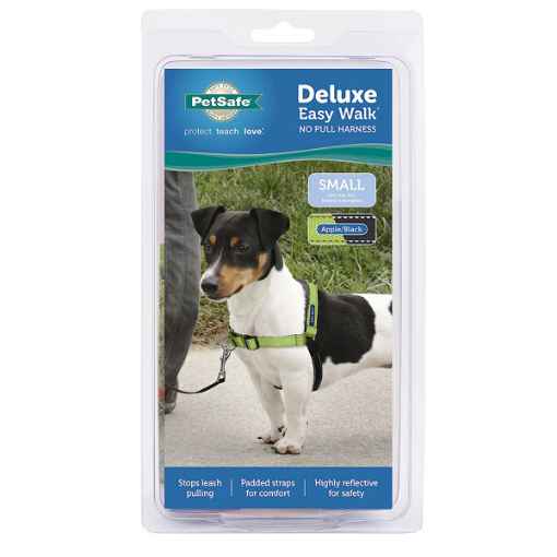 Picture of HARNESS CANINE EASY WALK DELUXE NO PULL Apple Green - Small