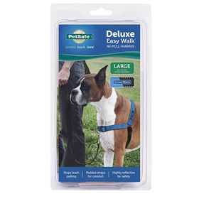 Picture of EASY WALK DELUXE NO PULL HARNESS Large - Ocean Blue
