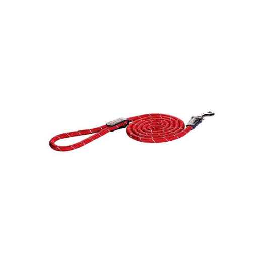 Picture of LEAD CANINE ROGZ ROPE LONG FIXED Red - 1/2in x 6ft