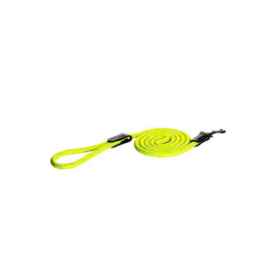 Show details for LEAD CANINE ROGZ ROPE LONG FIXED Dayglo Yellow - 1/2in x 6ft Picture of LEAD CANINE ROGZ ROPE LONG FIXED Dayglo Yellow - 1/2in x 6ft