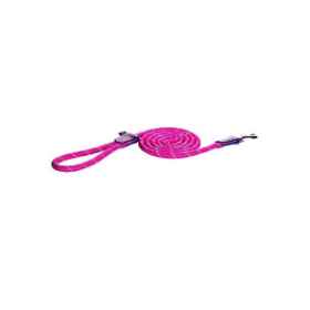 Show details for LEAD CANINE ROGZ ROPE LONG FIXED Pink - 1/2in x 6ft Picture of LEAD CANINE ROGZ ROPE LONG FIXED Pink - 1/2in x 6ft