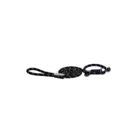 Show details for LEAD CANINE ROGZ ROPE LONG MOXON Black - 3/8in x 6ft Picture of LEAD CANINE ROGZ ROPE LONG MOXON Black - 3/8in x 6ft