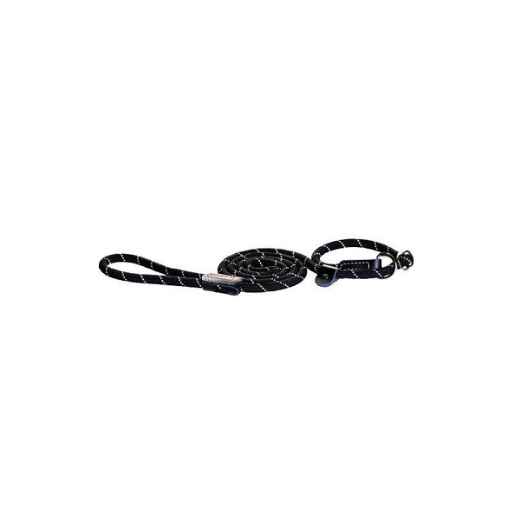 Picture of LEAD CANINE ROGZ ROPE LONG MOXON Black - 3/8in x 6ft