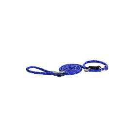 Show details for LEAD CANINE ROGZ ROPE LONG MOXON Blue - 1/2in x 6ft Picture of LEAD CANINE ROGZ ROPE LONG MOXON Blue - 1/2in x 6ft