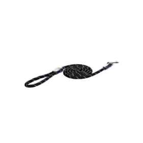 Show details for LEAD CANINE ROGZ ROPE LONG FIXED Black - 3/8in x 6ft Picture of LEAD CANINE ROGZ ROPE LONG FIXED Black - 3/8in x 6ft