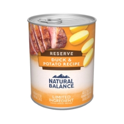 Picture of Canine Natural Balance Lid Grain Free Reserve Duck & Potato Canned - 12 X 13.2oz Cans