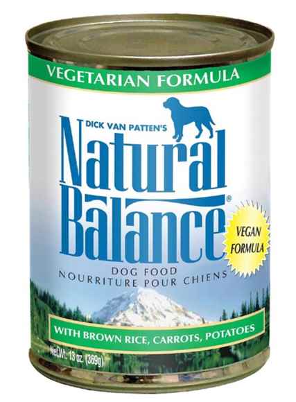 Picture of CANINE NATURAL BALANCE Vegetarian Canned  - 12 x 13oz