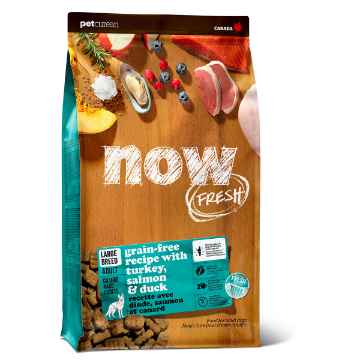 Show details for CANINE NOW FRESH ADULT LARGE BREED GF Turkey/Salmon/Duck Formula Dry - 11.3kg Picture of CANINE NOW FRESH ADULT LARGE BREED GF Turkey/Salmon/Duck Formula Dry - 11.3kg
