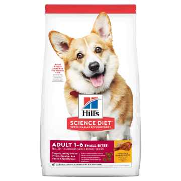 Show details for CANINE SCIENCE DIET ADULT SMALL BITES - 5lb / 2.26kg Picture of CANINE SCIENCE DIET ADULT SMALL BITES - 5lb / 2.26kg