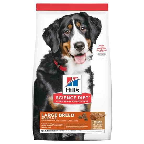 Picture of CANINE SCIENCE DIET ADULT LARGE BREED LAMB & RICE - 33lb / 14.96kg